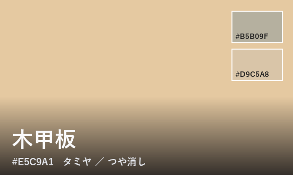 木甲板