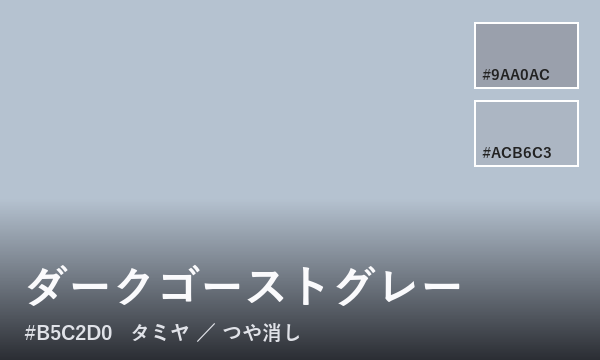 ダークゴーストグレー